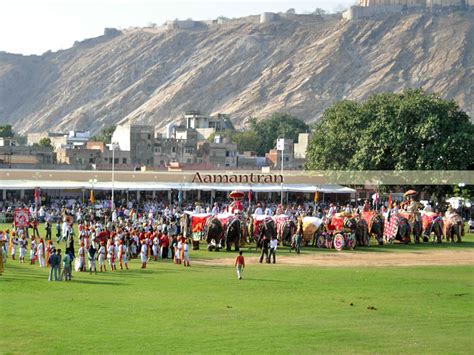 Images of Elephant Festival Jaipur, Jaipur Elephant Procession Images