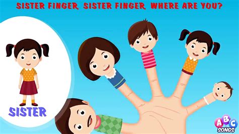 Finger Family Clipart Image