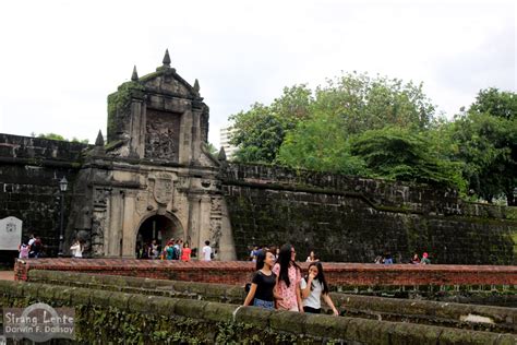 SIRANG LENTE: FORT SANTIAGO, WORLD TOURISM DAY: TRAVEL GUIDE, ITINERARY ...