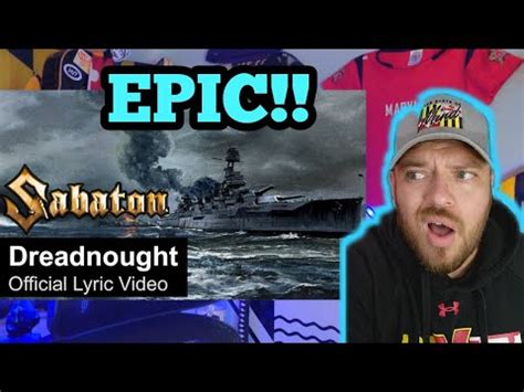 SABATON - Dreadnought (Official Lyric Video) | REACTION! - YouTube