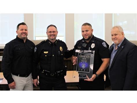 Zephyrhills Police Department Names 2021 Officer Of Year | Lutz, FL Patch