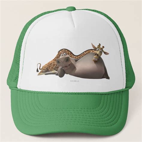 Gloria and Melman Relax Trucker Hat | Zazzle | Trucker hat, Trucker ...