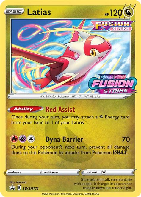 Latias (Fusion Strike 193) - Bulbapedia, the community-driven Pokémon encyclopedia