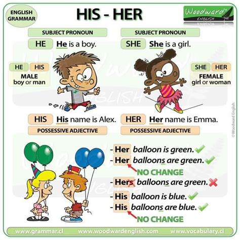 Woodward English on Instagram: “NEW CHART: HIS - HER (The difference ...