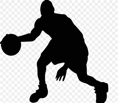 Silhouette Basketball Sport Clip Art, PNG, 1024x891px, Silhouette ...