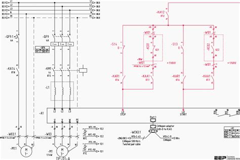 The wiring diagram and physical layout of the equipment inside the motor control centre | EEP