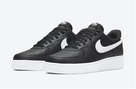 Nike Air Force 1 Low Black White CT2302-002 Release Date - SBD