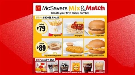 McDonald’s makes saying “Libre ko na!” easy with McSavers Mix & Match - ClickTheCity