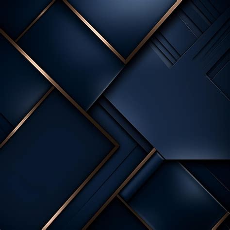 Premium AI Image | Dark navy blue abstract and pattern background