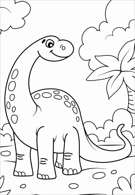 Dinosaur Coloring Pages for Kids - ColoringBay