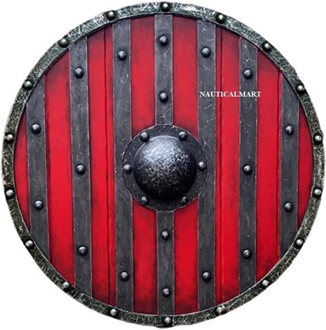 King Bjorn Ironside Battleworn Viking Shield Halloween Costume - Armor ...