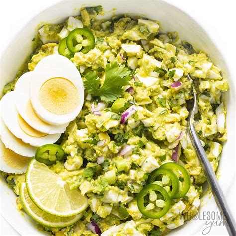 Avocado Egg Salad (10 Minutes!) - Wholesome Yum