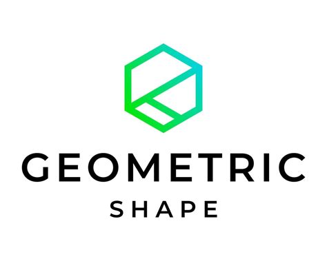 Geometric shape logo design. 15572650 Vector Art at Vecteezy