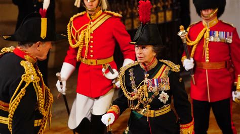 Princess Anne's Gold Stick role is ancient bodyguard honour