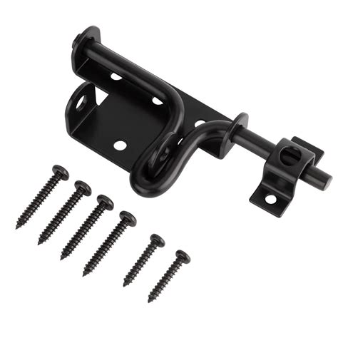 Buy CHIJANE Heavy Duty Slide Bolt Gate Latch with Padlock Hole, Sliding ...