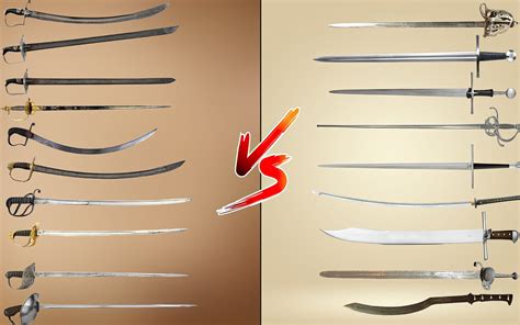 Sword vs Saber: Differences, Types, Design, History and Combat