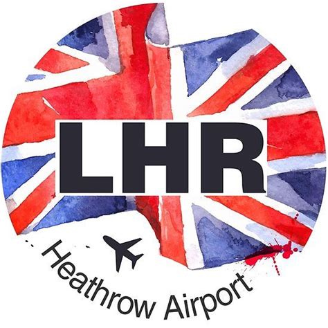 LHR Heathrow Airport round sticker | Heathrow, Heathrow airport, Poster wall art