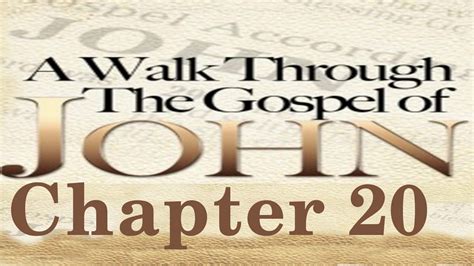 Gospel of John Chapter 20 - YouTube