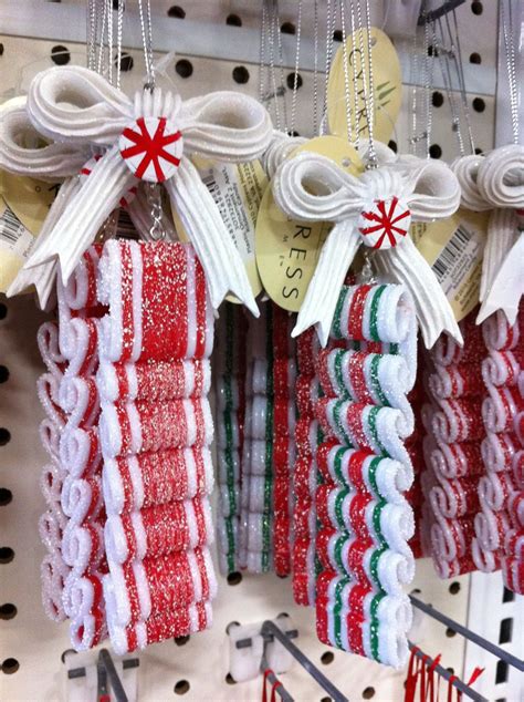 We should warn you that when hanging these lovely ribbon candy ...