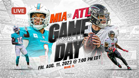 Falcons vs. Dolphins live stream: TV channel how to watch