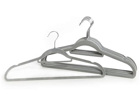 Vinsani Velvet Ultra Thin Space Saving Non-Slip Flocked Coat Hangers | eBay