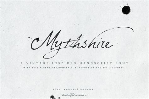 Vintage Script Fonts