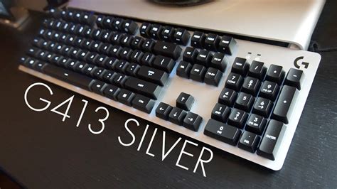 Logitech G413 Mechanical Gaming Keyboard (Silver) | ubicaciondepersonas.cdmx.gob.mx