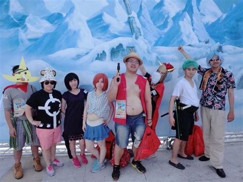 My friends cosplaying the impostor straw hat pirates : OnePiece