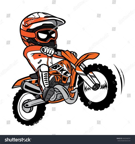 967 Dirt Bike Cartoon Images, Stock Photos & Vectors | Shutterstock