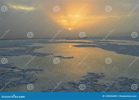 African Journey, Across the Saltiest Lake. Stock Photo - Image of hill ...