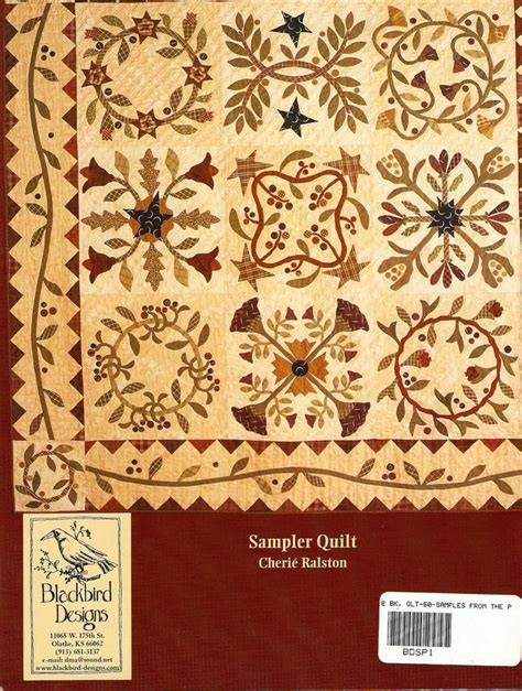 Have this in 3 booklets. | Blackbird designs, Quilt patterns, Applique quilt patterns