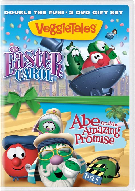 Amazon.com: VeggieTales: An Easter Carol / Abe and the Amazing Promise ...