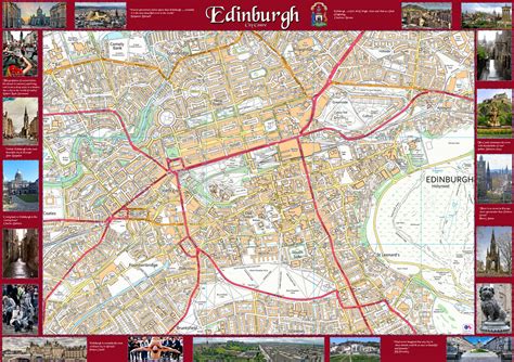 Edinburgh City Centre Map | I Love Maps