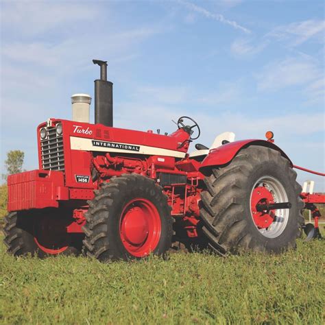 Red 4WD Tractors | Tractors, Red tractor, International tractors