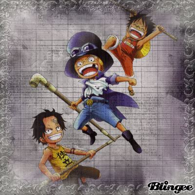 ~ Ace, Luffy & Sabo ~ Bild #129707494 | Blingee.com