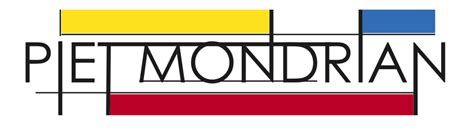 Piet Mondrian Exhibition Logo by AJL03 on DeviantArt