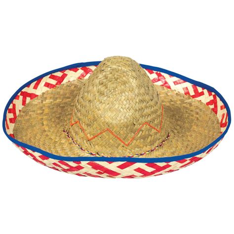 Fiesta Sombrero Straw Hats - Party Savers