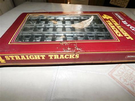 The Original Bachmann Big Haulers 4 Straight Hollow Steel Train Tracks 94511 | #2047745636