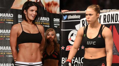 “Maybe,” Gina Carano said of an MMA fight against Ronda Rousey in ...