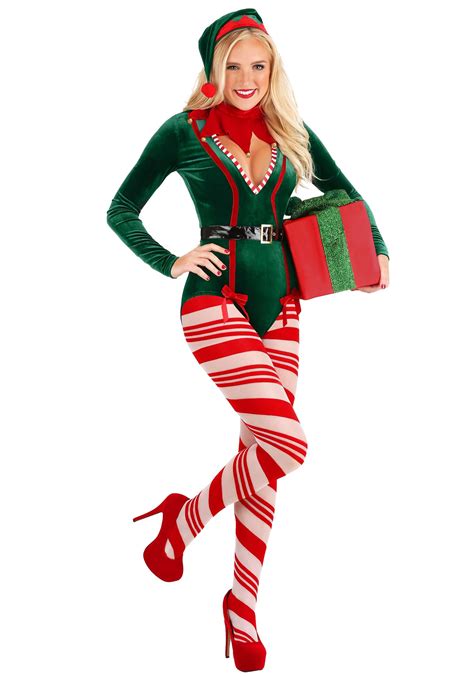 Sexy Women's Santa Elf Costume