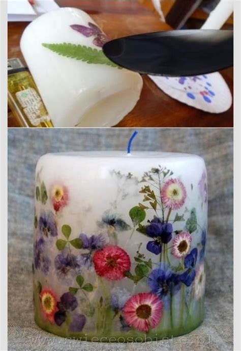 💞 DIY: Flower Candles 💞 - Musely