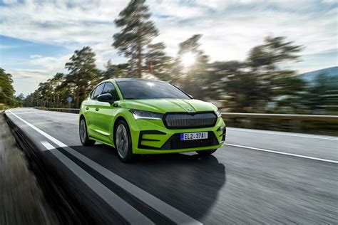 Electric sportsman I ŠKODA ENYAQ COUPÉ RS iV - Škoda Motorsport