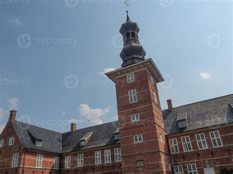 the city of Husum at the north sea 7300151 Stock Photo at Vecteezy