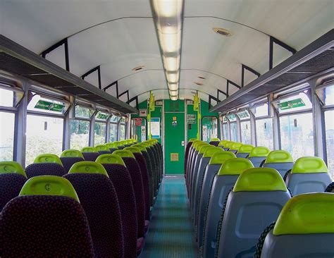 BRITISH RAIL CLASS 143. The interior of an Arriva Trains Wales Class ...