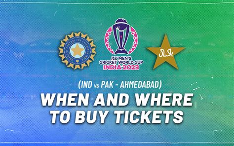 When and where to buy tickets for Pakistan matches at the ICC Cricket ...