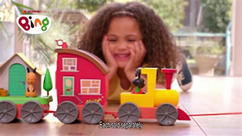 Bing's Lights and Sounds Train with Playsets - Smyths Toys - YouTube