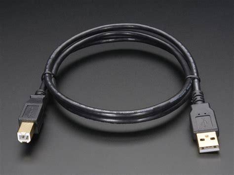 USB Cable - Standard A-B [3 ft/1m] : ID 62 : Adafruit Industries, Unique & fun DIY electronics ...