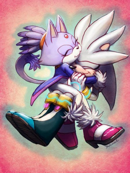 Silver and Blaze by Yanimae | Silver the hedgehog, Sonic and shadow, Sonic art