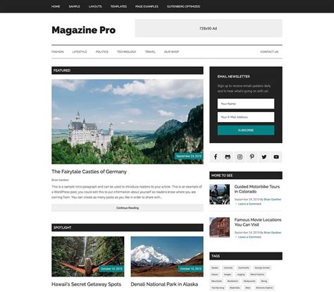 Magazine Pro Theme - StudioPress