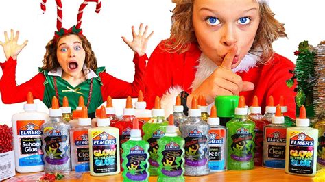 *secret* CHRISTMAS SLIME with the NORRIS NUTS Grinch slime challenge - YouTube